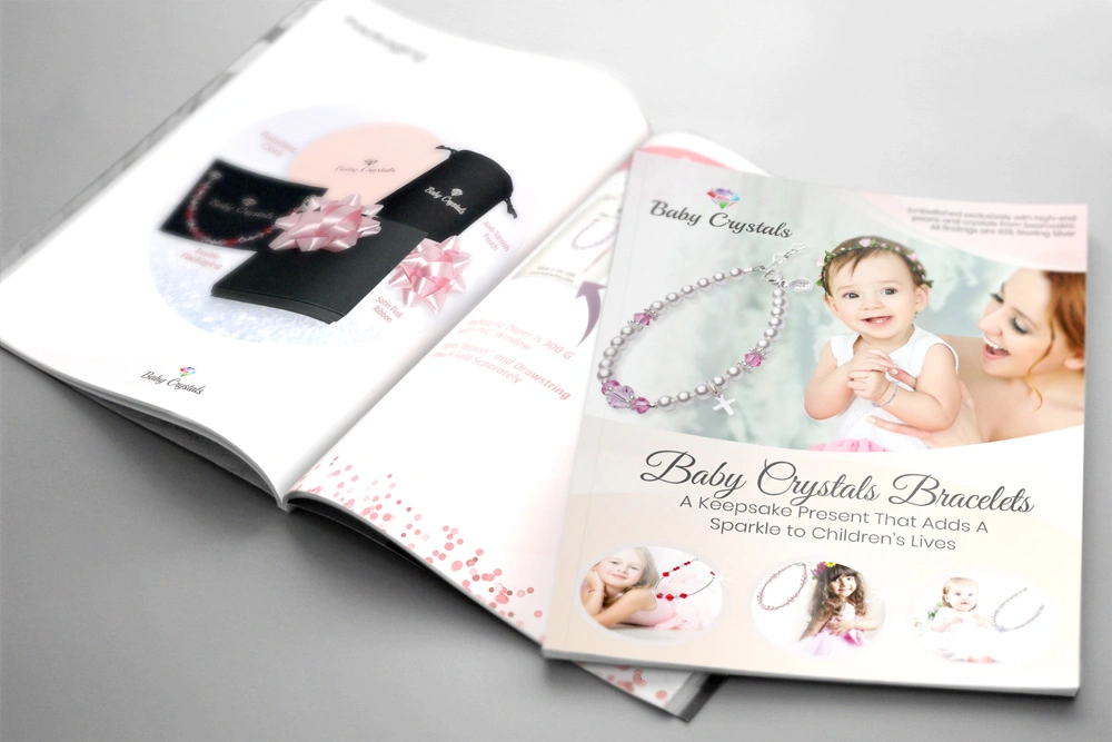 Baby Crystals catalog mockup