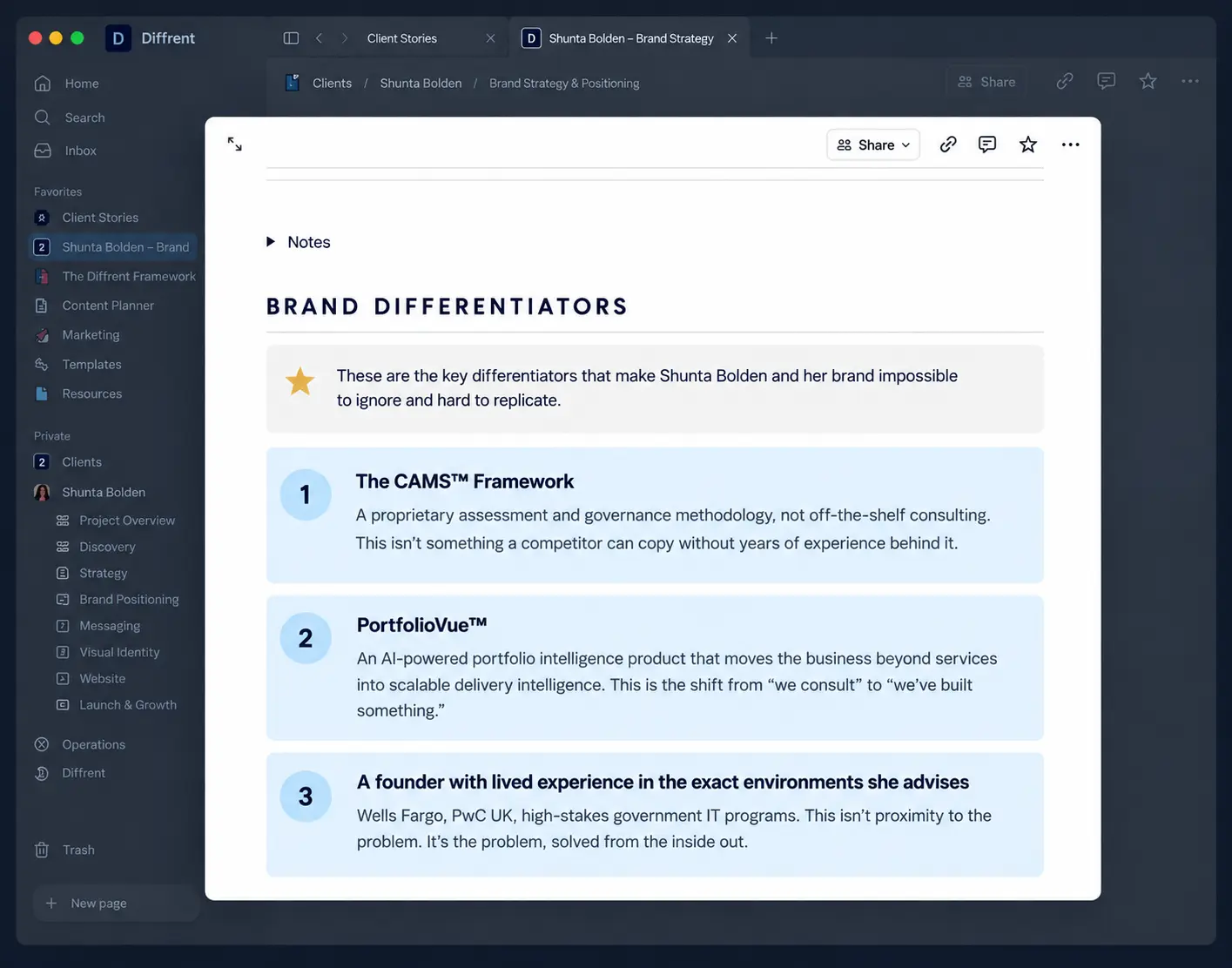 Cam-experts brand strategy